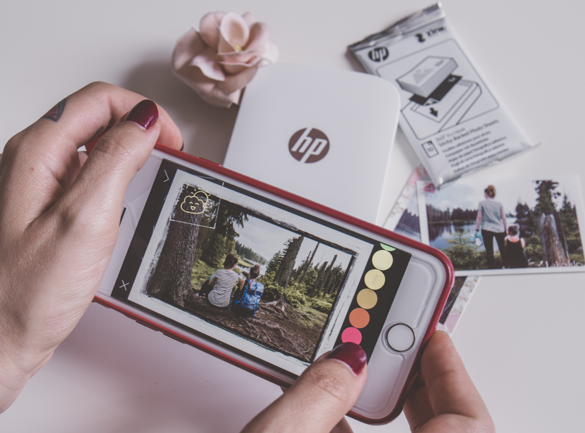 HP Sprocket Limited Edition Review, HP Sprocket Portable Photo Printer, best portable Photo Printer, outdoor page for women, adventure blog for women, hiking blog for women, Dear Heima