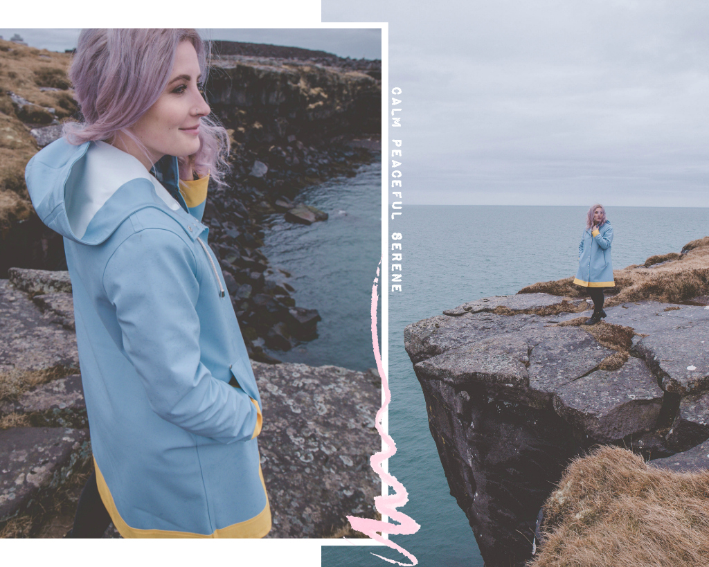 Stutterheim Raincoats, Stutterheim Mosebacke, Stutterheim Pale Pink Raincoat, Stutterheim Rainwear, What to wear in Iceland, Iceland Blog, Adventure Blog for Women, Dear Heima